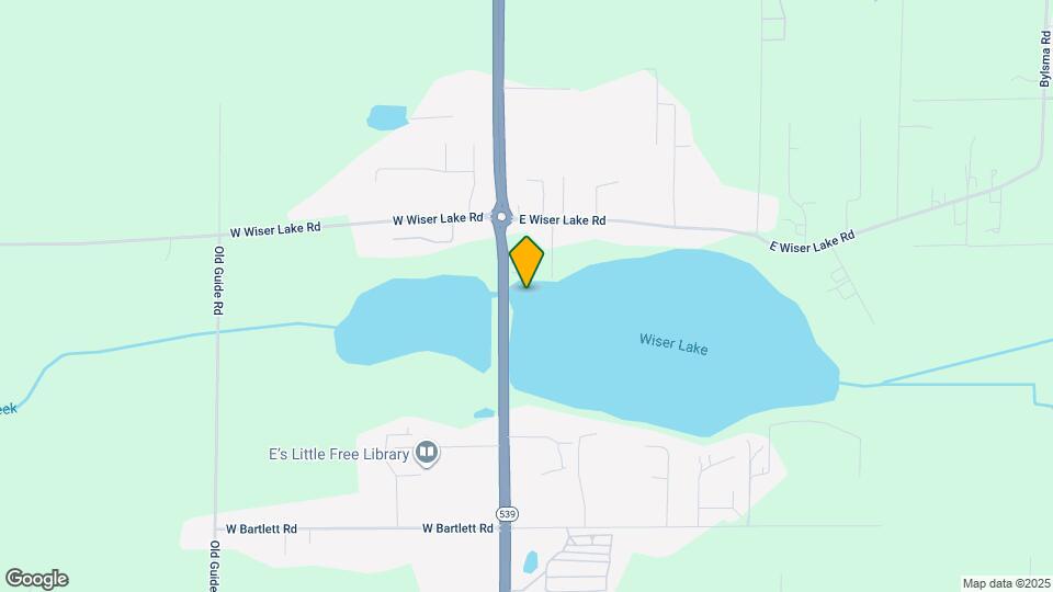 129 E Wiser Lake Rd Map and Location Details
