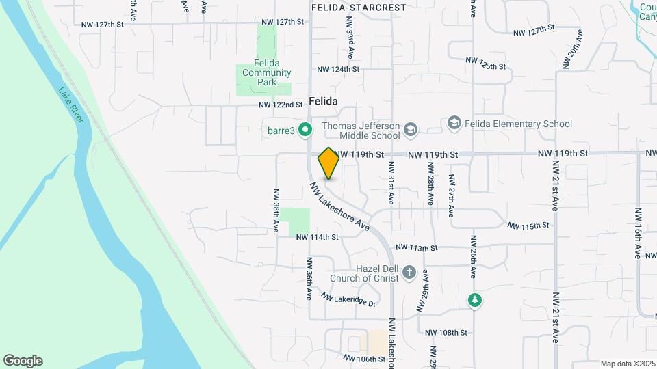 11605 NW 35th Ave Map and Location Details