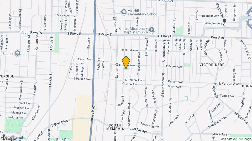 1630 Preston St Map and Location Details