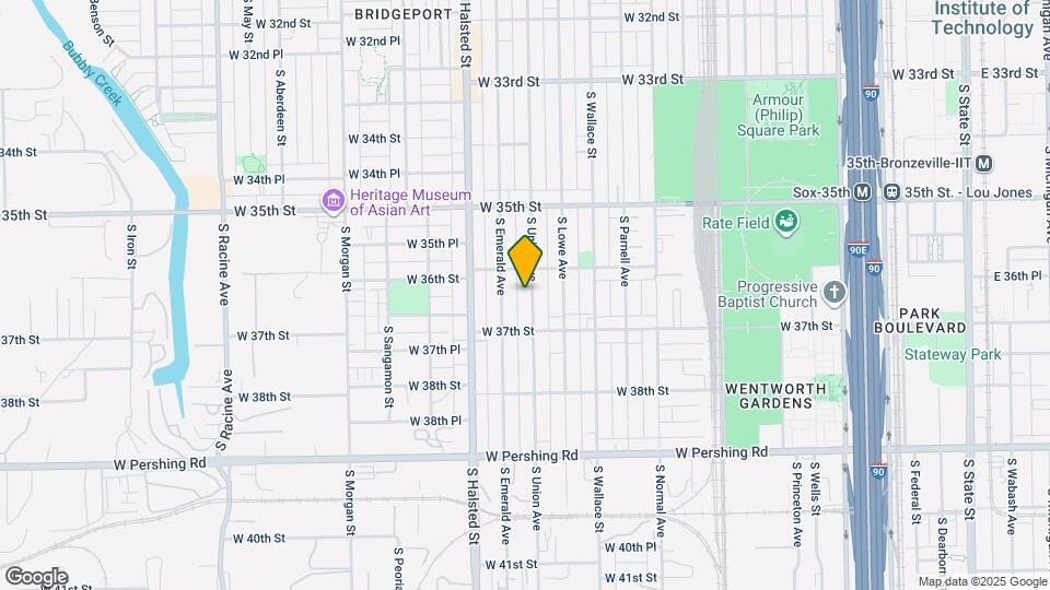 3622 S Union Ave, Unit 1F Map and Location Details