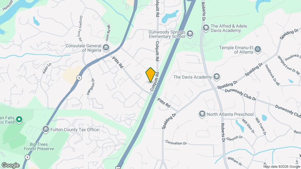 7900 Colquitt Rd Map and Location Details