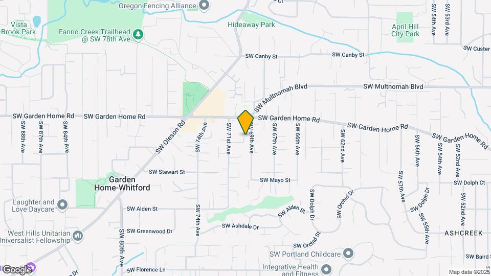 6960 SW Stanford Ct Map and Location Details