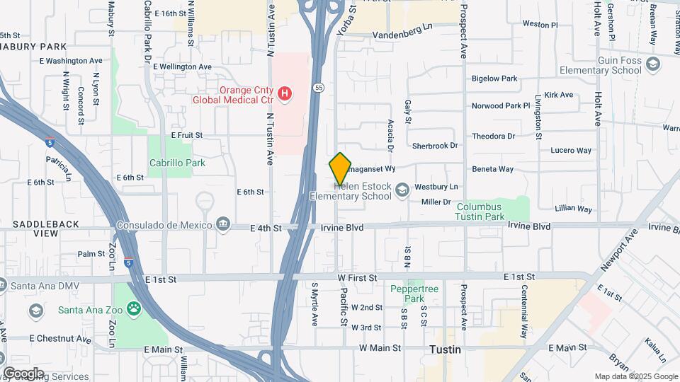 17331 Roseleaf Ave, Unit Studio Map and Location Details
