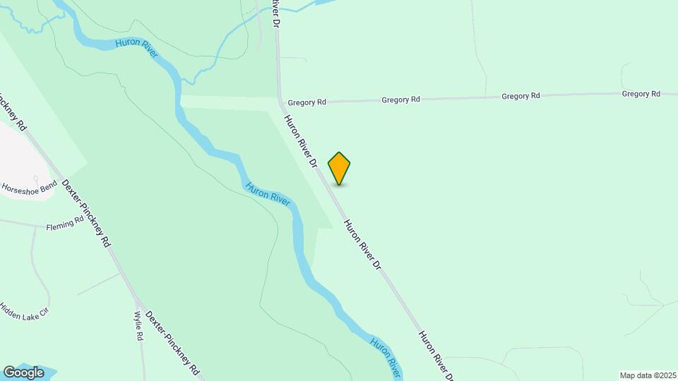 8380 Huron River Dr Map and Location Details