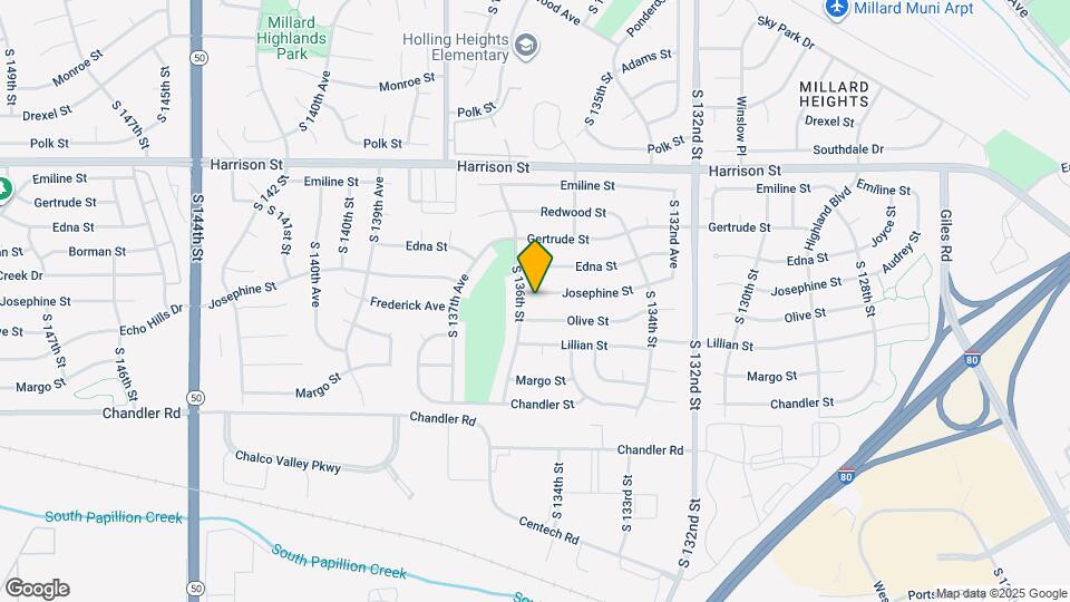 13525 Josephine St Mapa y Detalles de la Ubicación