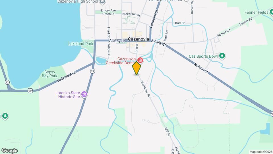 13 Chenango St Map and Location Details