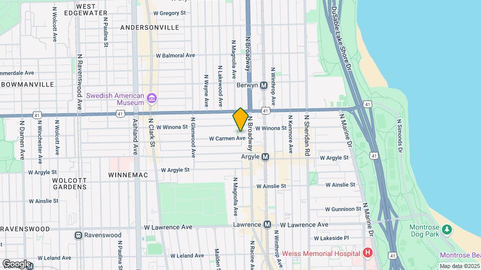 1216-1222 W Carmen Ave Mapa y Detalles de la Ubicación