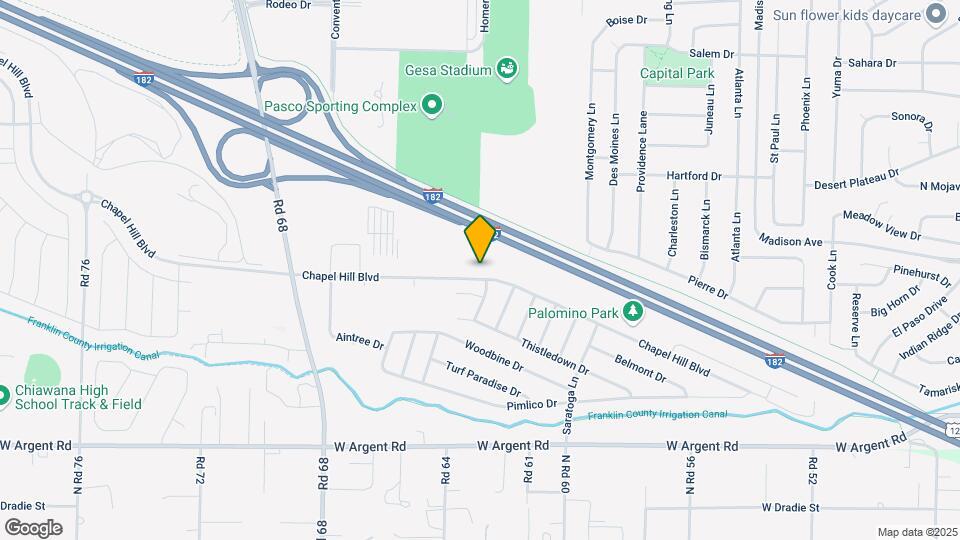 6405 Chapel Hill Blvd Map and Location Details