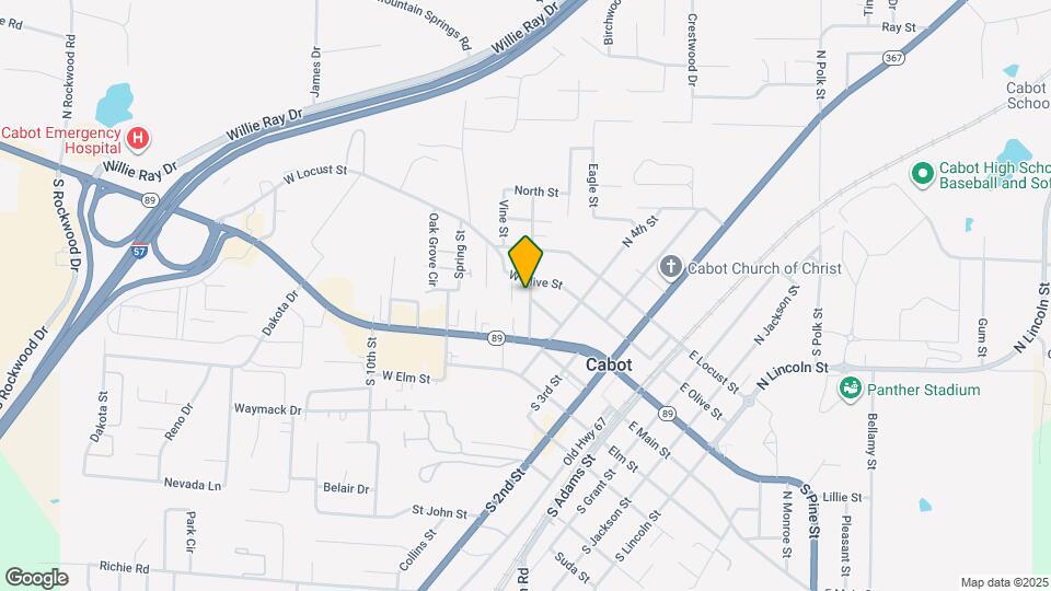 204 N 5th St Map and Location Details