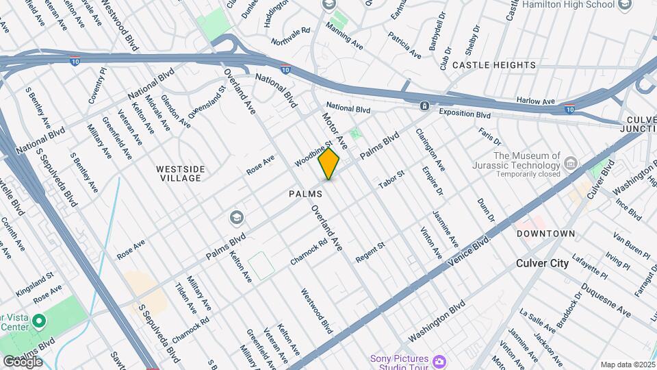 3508 Keystone Ave Mapa y Detalles de la Ubicación
