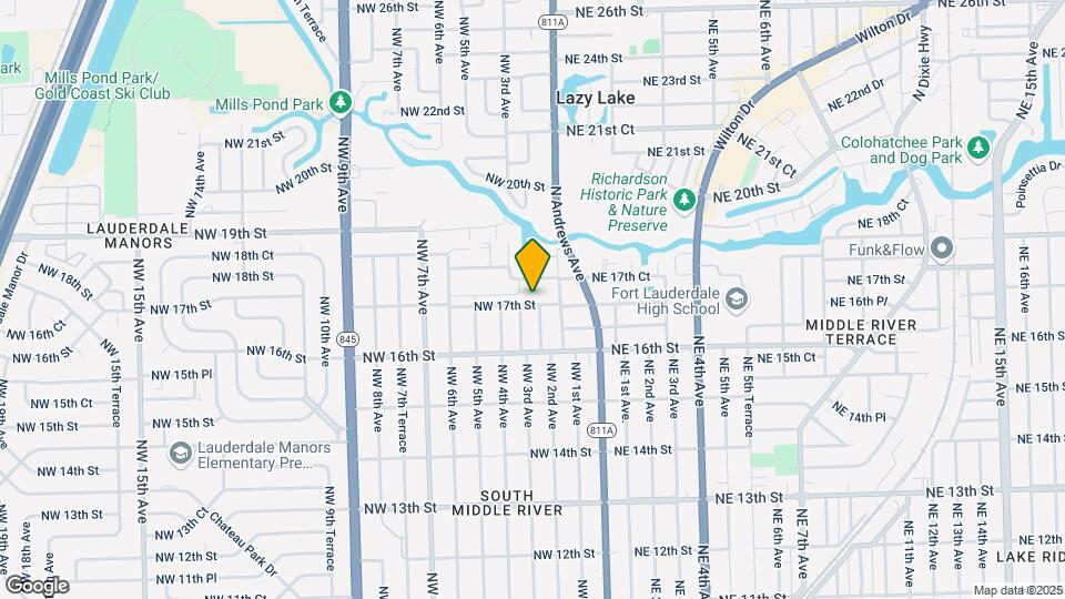 201-205 NW 17th St Map and Location Details