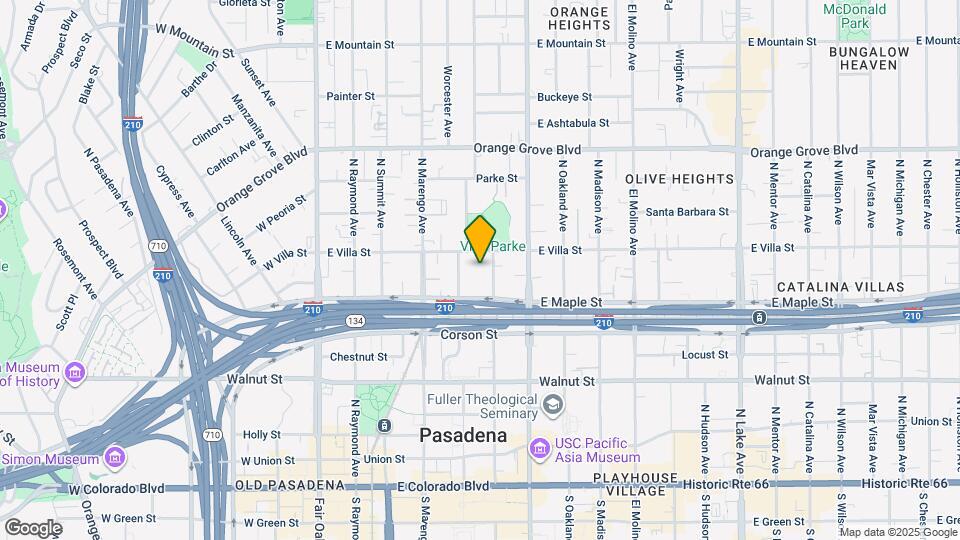 435 N Euclid Ave Map and Location Details
