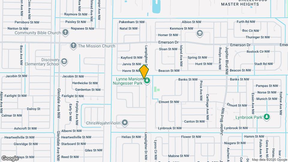 1186 Lamplighter Dr NW Map and Location Details