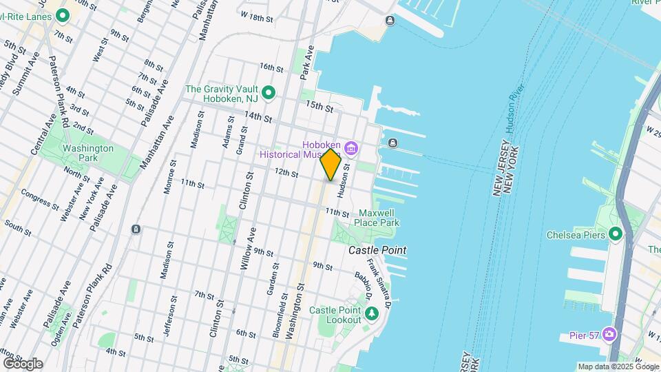1127 Washington St Map and Location Details