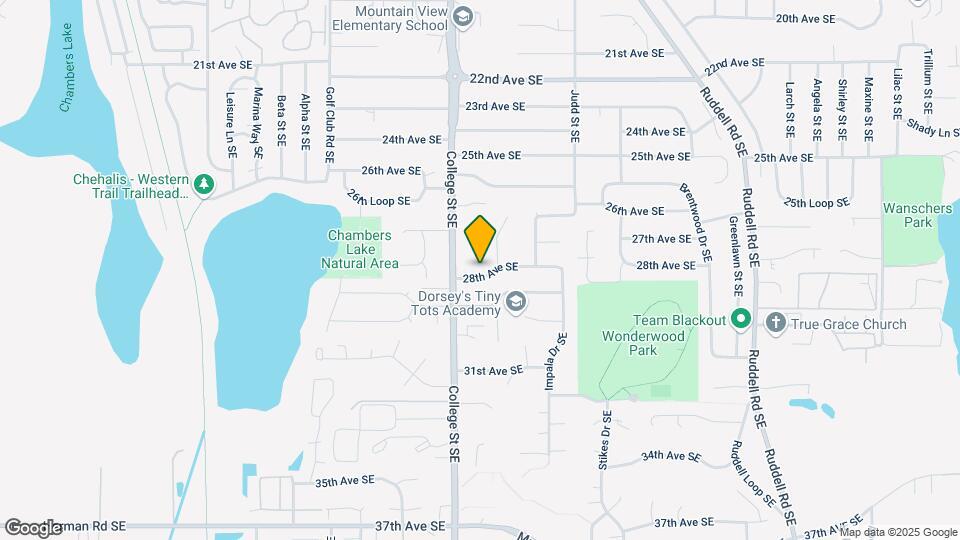 4614 28th Ave SE Map and Location Details