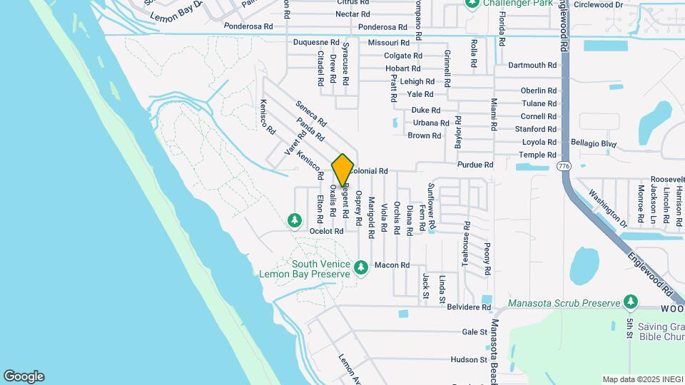 5840 Regent Rd Map and Location Details