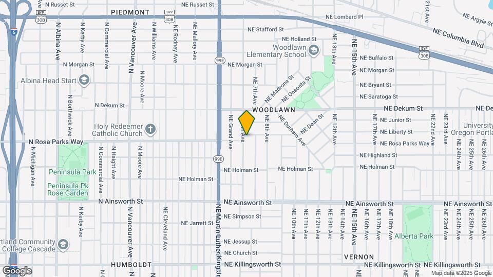 6520 NE 6th Ave Map and Location Details