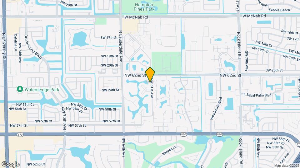 6091 NW 61st Ave, Unit 210 Map and Location Details