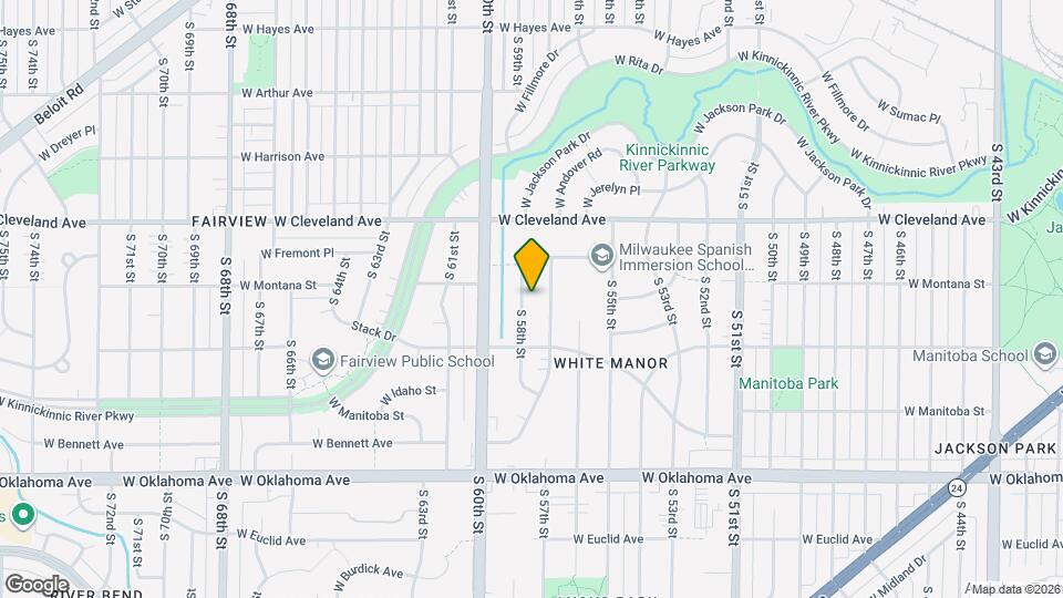 2792 S 58th St Map and Location Details