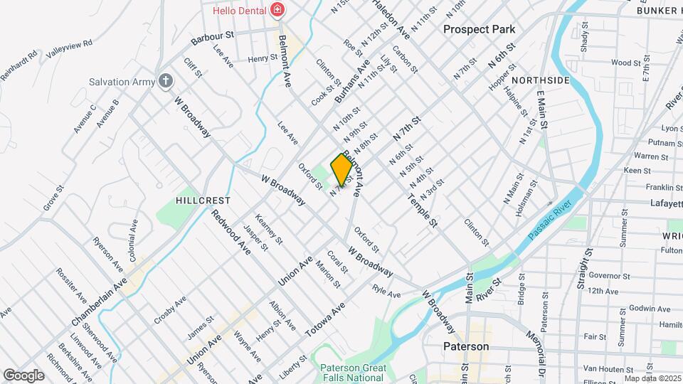 16 N 7th St, Unit 1 Mapa y Detalles de la Ubicación