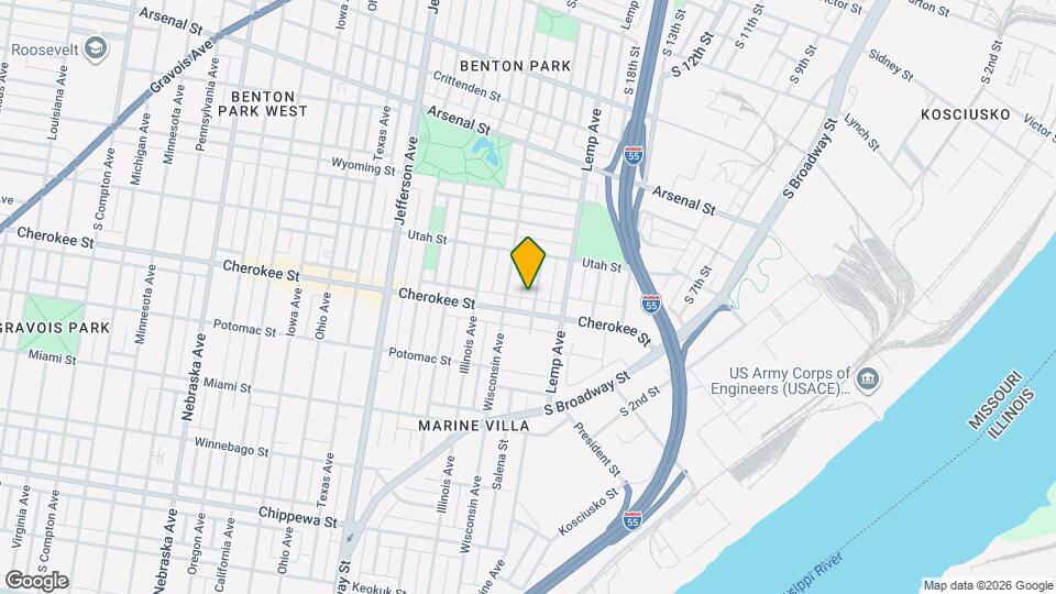 3345 Salena St, Unit 202 Map and Location Details