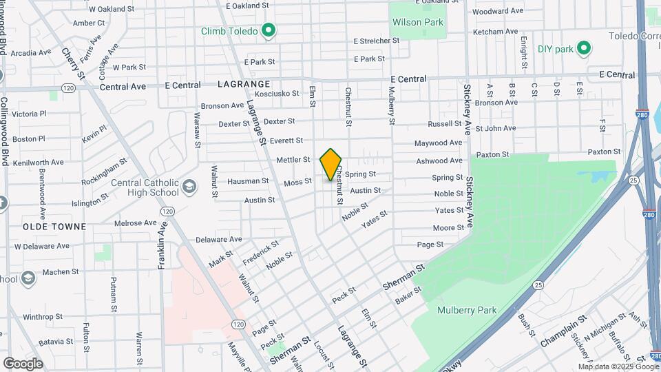 421 Austin St Map and Location Details