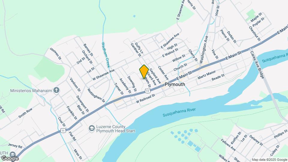 57-59 Wadhams St Mapa y Detalles de la Ubicación