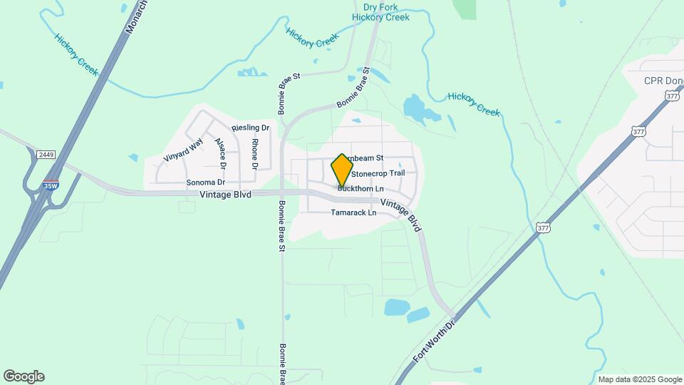 3237 Buckthorn Ln Map and Location Details