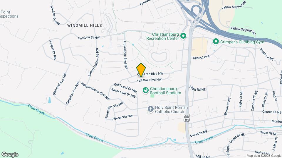 535 Tall Oak Blvd NW Map and Location Details