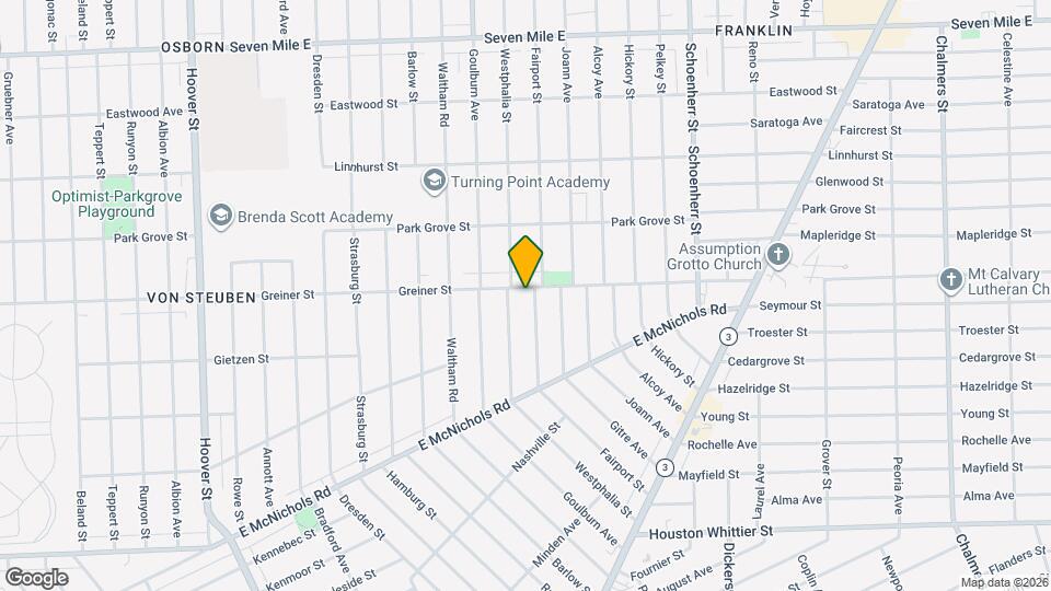 12932 Greiner St Map and Location Details
