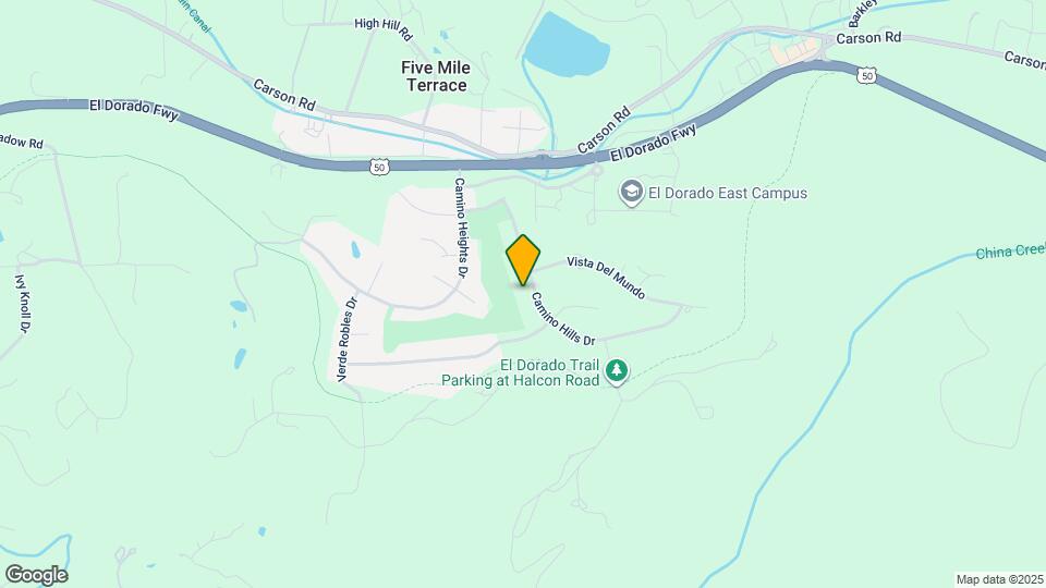 3594 Camino Hills Dr Map and Location Details