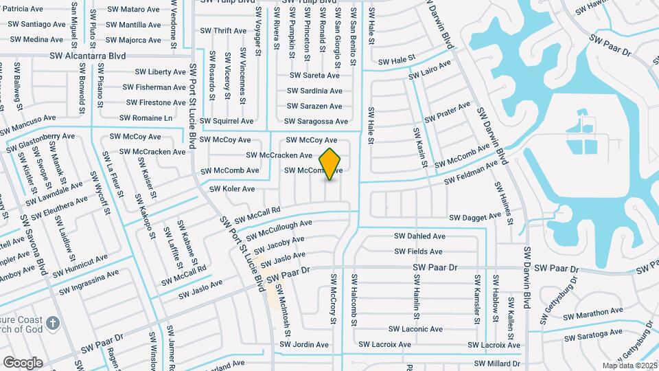 3833 SW McKim St Map and Location Details
