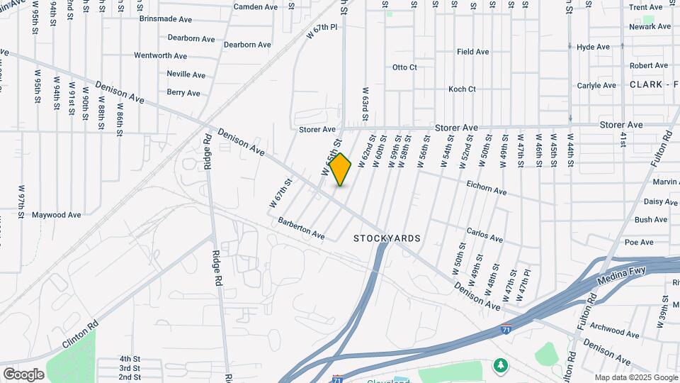 3483 W 63rd St Map and Location Details