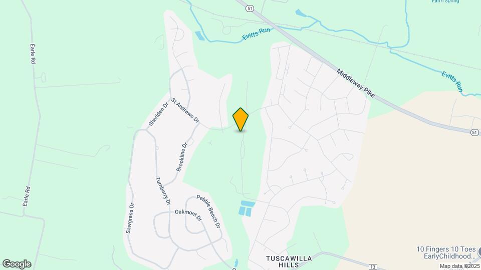 68 Baltusrol Dr Mapa y Detalles de la Ubicación