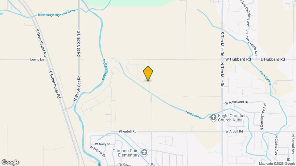 2434 W Pollinator Dr Map and Location Details