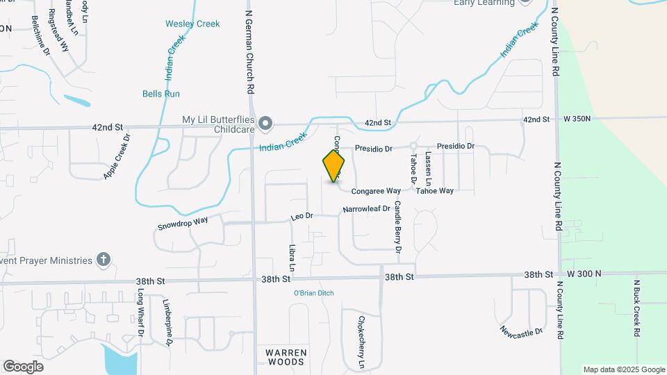 4026 Congaree Dr Map and Location Details