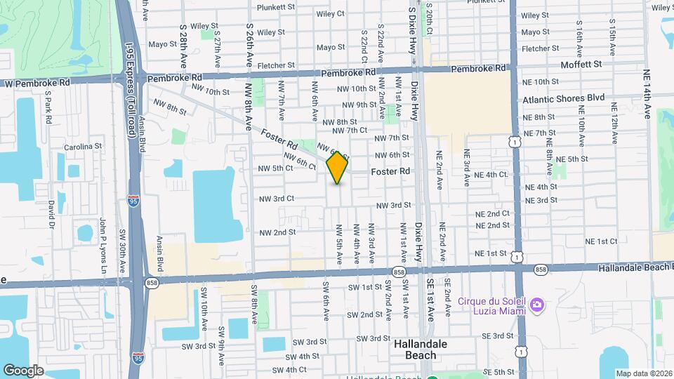 319 NW 5th Ave Mapa y Detalles de la Ubicación