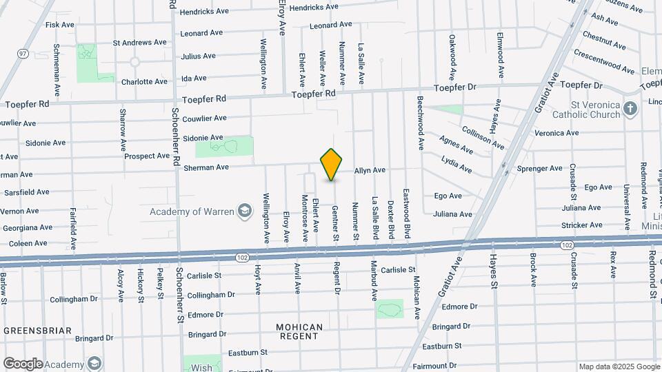 21059 Gentner St Map and Location Details