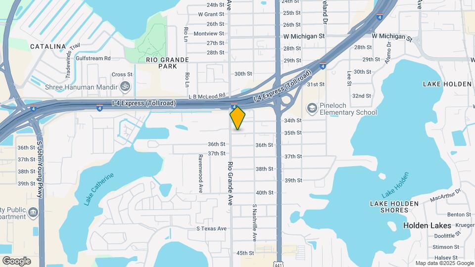 1340 38th St Map and Location Details