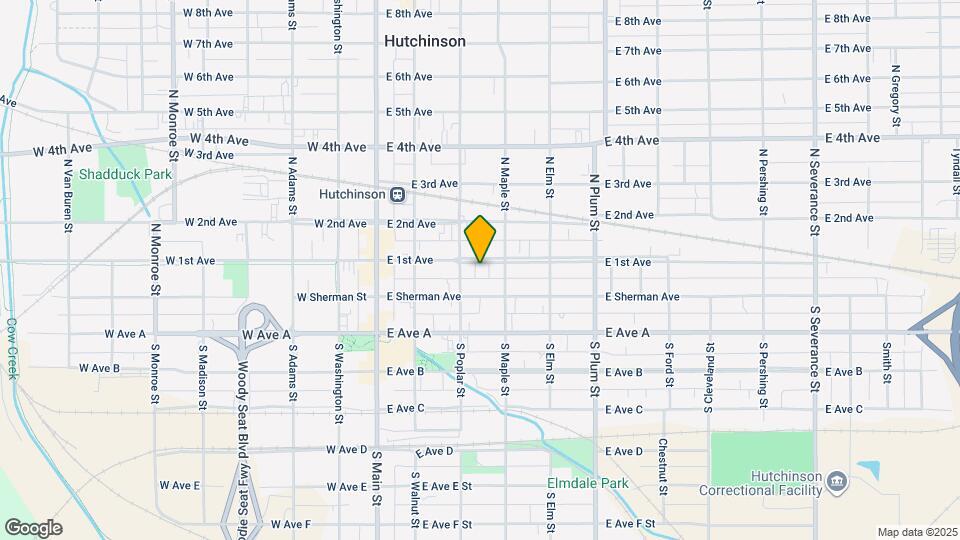 213 E 1st Ave Mapa y Detalles de la Ubicación