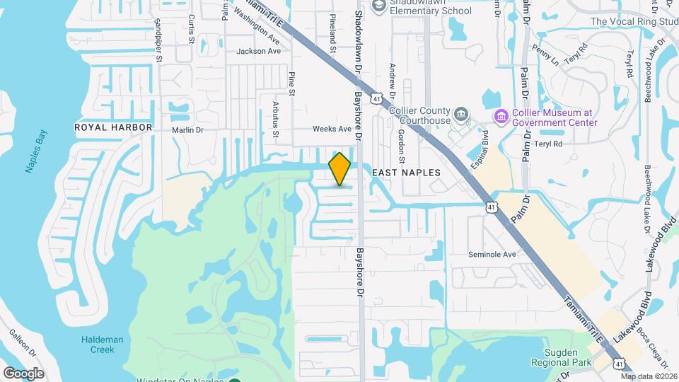 2777 Shoreview Dr Map and Location Details
