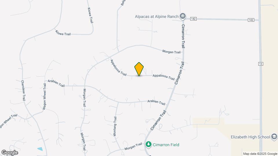2118 Appaloosa Trl Mapa y Detalles de la Ubicación