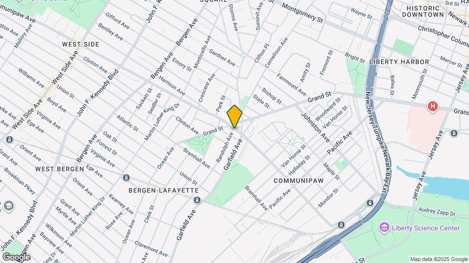 487 Communipaw Ave Map and Location Details