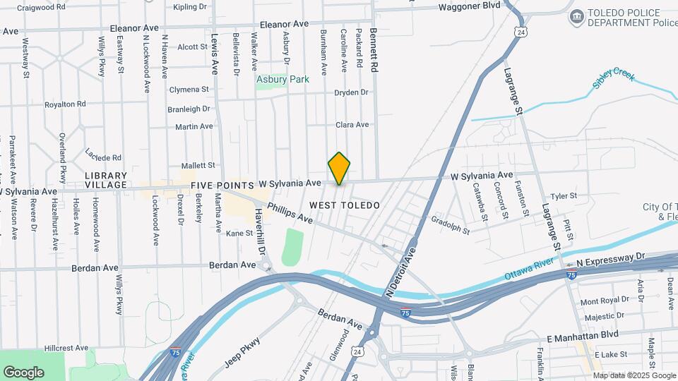 3962 Woodhaven Dr Map and Location Details