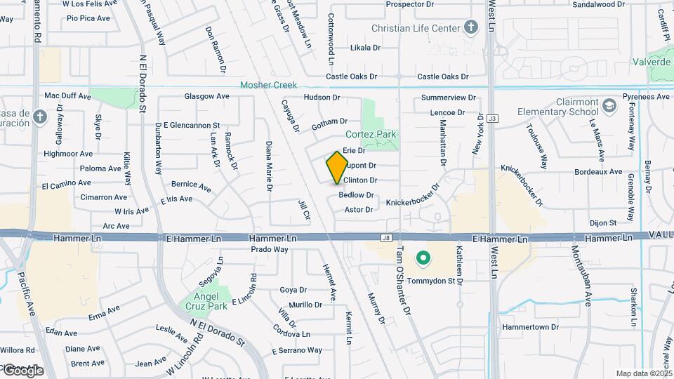621 Bedlow Dr Mapa y Detalles de la Ubicación