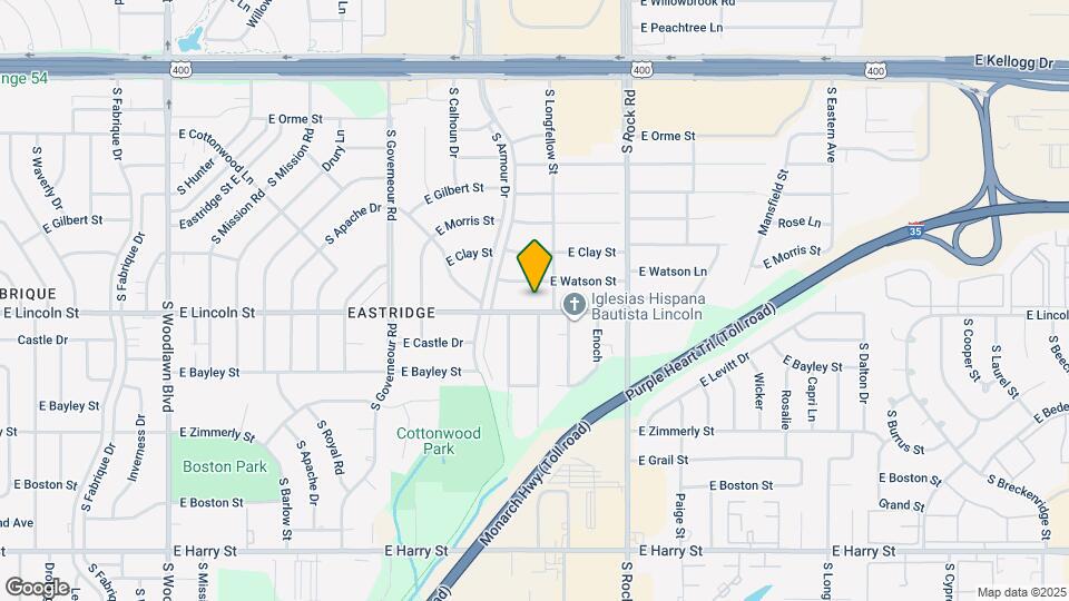 7608 E Lincoln St Map and Location Details