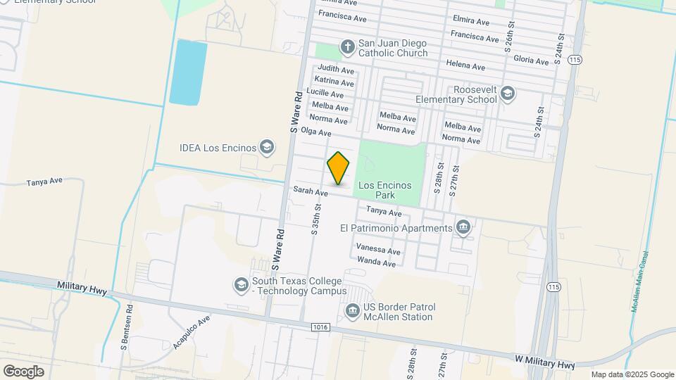 3321 Rosalva Ave Map and Location Details