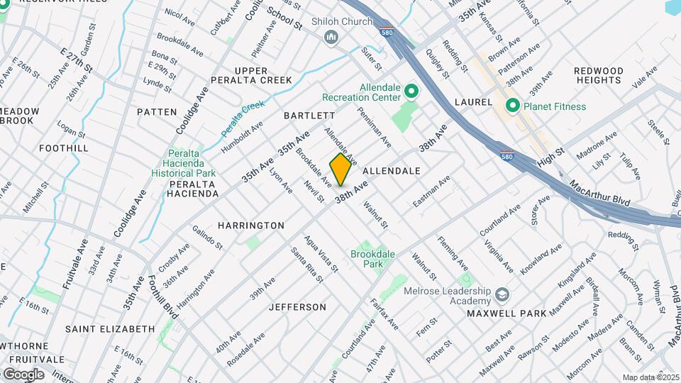 3768-3770 Brookdale Ave Map and Location Details