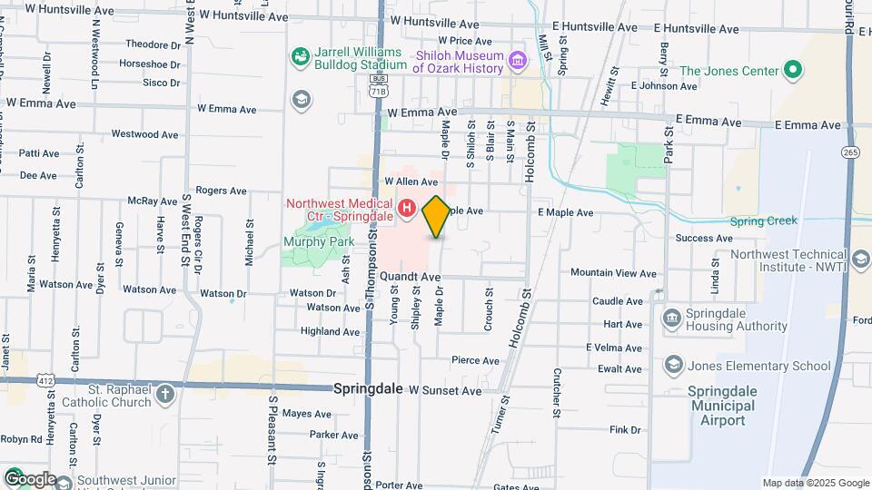 510 Maple Dr Map and Location Details