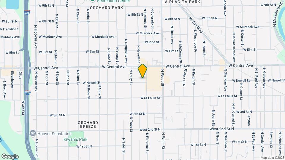 4240 Newell St Map and Location Details